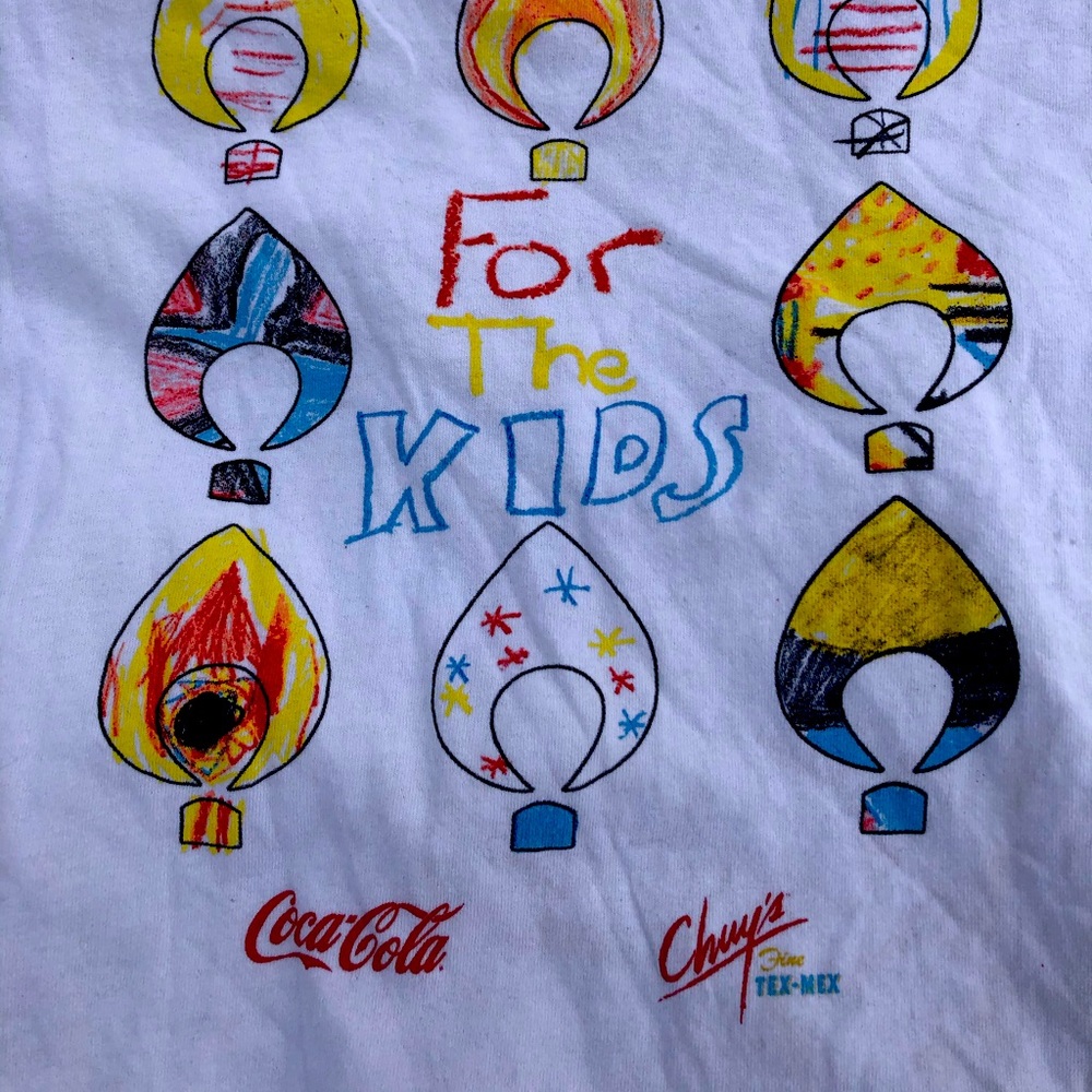 For The Kids charity event T-shirt